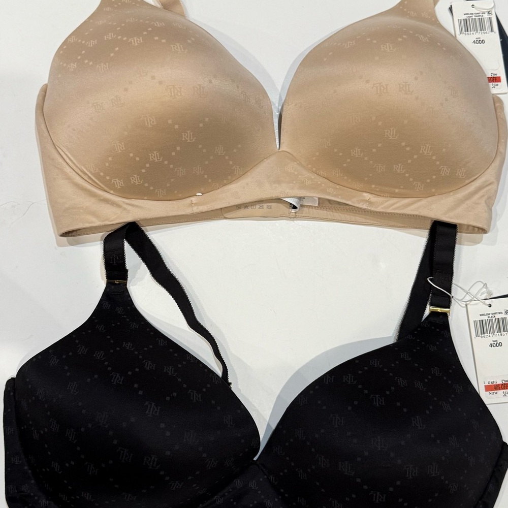 Ralph Lauren Comfort Collection Repeat -Logo Wireless T-Shirt Bras